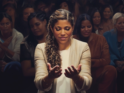 apostle Tamara praying